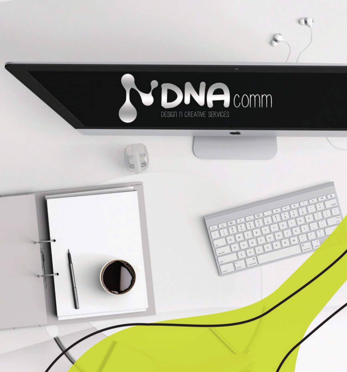 DNA Comm creative workspace